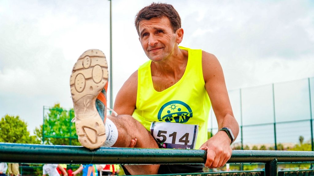 Routine quotidienne d'étirements pour coureurs