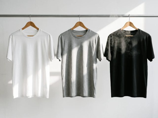 Couleur t shirt en été : le blanc et le lin d&rsquo;ERVERTE au soleil